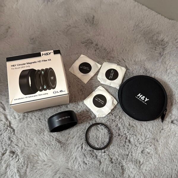 H&Y Circular Magnetic HD Filter Kit GRⅢ用フィルターセット