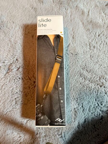 ピークデザイン カメラストラップ Slidelite コヨーテ coyote