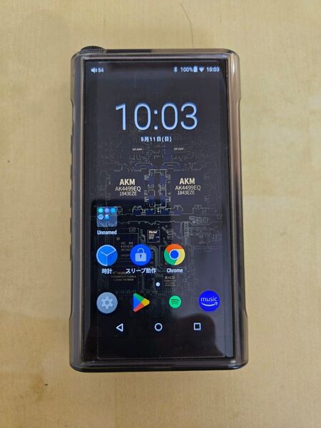 デジタルオーディオプレーヤー M15 FIO-M15-B Black64.0GBデジタル