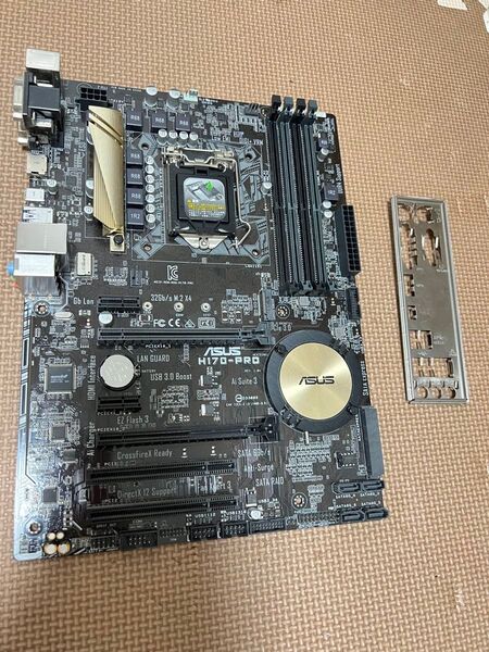 ASUS H170-PRO マザーボード 動作品 LGA1151