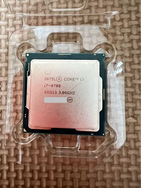 Intel Core i7-9700 CPU 難あり 動作品
