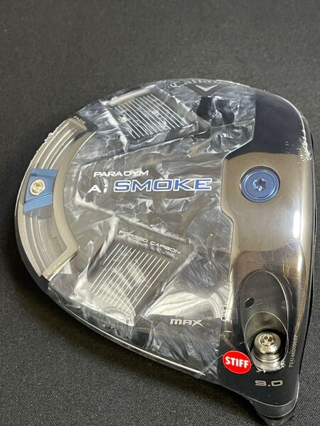 Callaway PARADYM AiSMOKE パラダイム Aiスモーク MAX ドライバー 9.0° ヘッド 新品