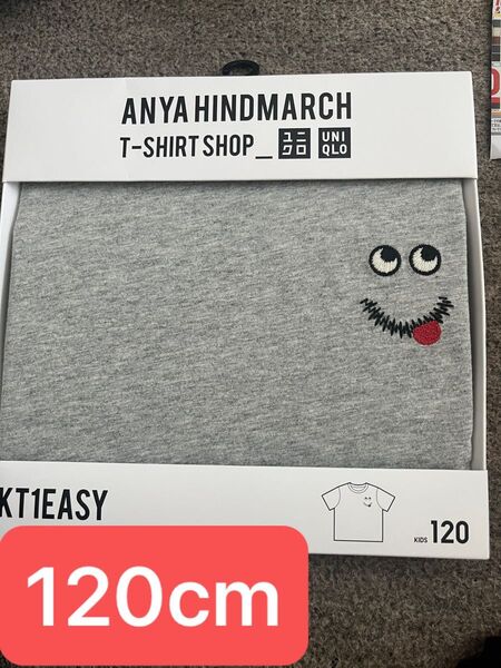 UNIQLO ANYA ユニクロ アニヤ クルーネックT グレー 120cm