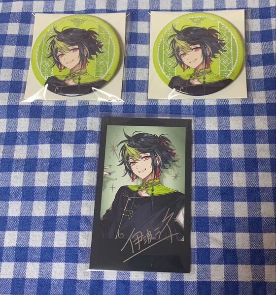 にじさんじ Dytica2ndAnniversary 伊波ライ 缶バッジ チェキ セット