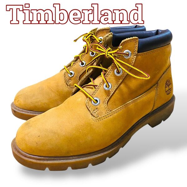 【良品】Timberlandヌバックティンバーランドイエローブームチャッカブーツ ワークブーツ