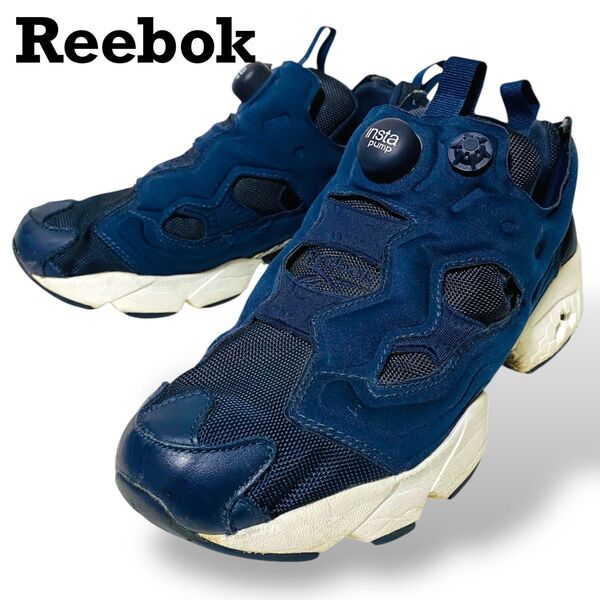 Reebok Reebok Instapump Furyネイビー スニーカー インスタポンプフューリー リーボック