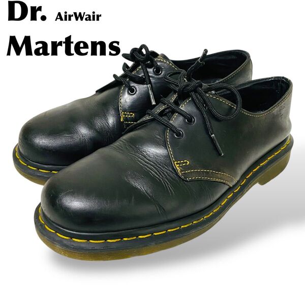 Dr. Martens ドクターマーチン3ホール1461ブラックレザーシューズ 黒レザー