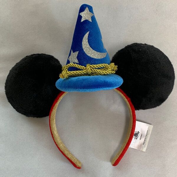 ディズニー ミッキー 魔法使いの帽子風 カチューシャ