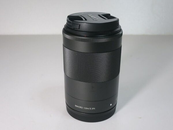 極上品 Canon EF-M 55-200mm F4.5-6.3 IS STM ブラック 中古美品