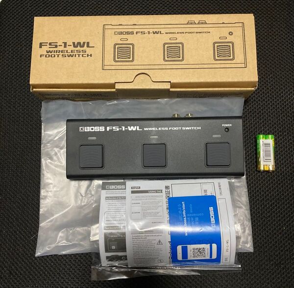 BOSS FS-1-WL ワイヤレス フットスイッチ