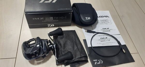 美品!ダイワ 23 IM Z リミットブレイカー XHL TW HD-C 左ハンドル