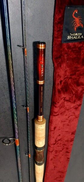 希少な良好品!シマノ ワールドシャウラ 21053R-3 赤シャウラ
