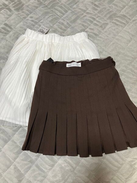 女の子 スカート ZARAとCOMME CA ISM2枚セット サイズ110