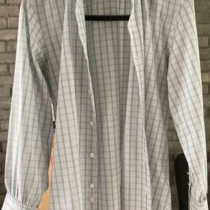 TURNBULL&ASSER ターンブル&アッサー コットン100% チェック ドレス シャツ メンズ 英国製 ロイヤルワラント