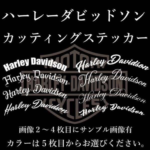 Harley-Davidson系ステッカー パターン2 オリジナルステッカー