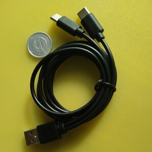 USB 2分岐充電ケーブル タイプC 約70センチ 新品