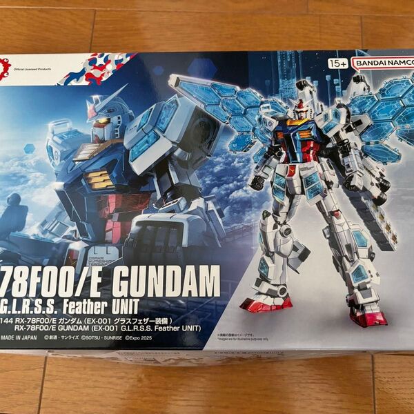 RX-78F00 E ガンダム EXPO2025 グラスフェザー装備 EX-001 ガンプラ 大阪 関西万博 GUNDAM