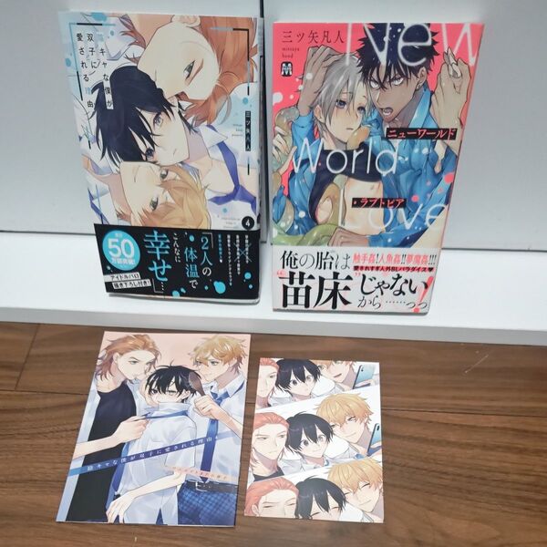 BLコミック 陰キャな僕が双子に愛される理由 4巻/ニューワールド・ラブトピア/三ツ矢凡人