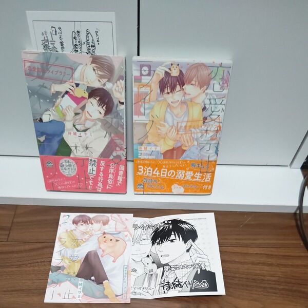 BLコミック 恋愛禁止ライブラリー 全2巻 待緒イサミ