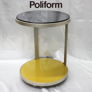poliform ポリフォーム CREEK クリーク コーヒーテーブル Φ約42cm×H約52cm 価格相談不可