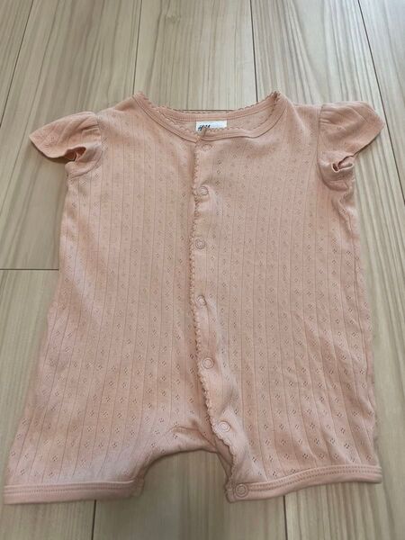 H&M ベビー服 ロンパース ピンク