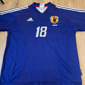 日本代表 18番 Ono adidas サッカーユニフォーム ブルー