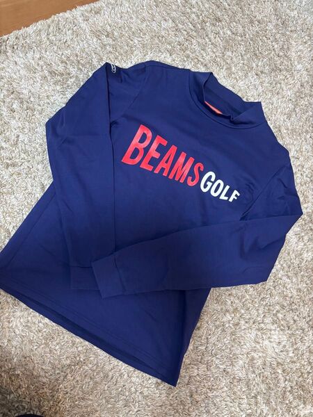 BEAMS GOLF メンズ ゴルフ 長袖 シャツ モックネック S