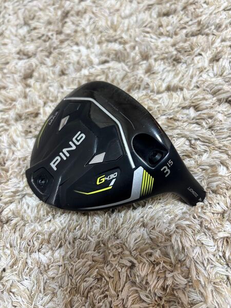 美品 3番(15°) PING G430 MAX FW ヘッドのみ