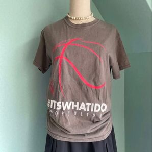★GILDAN★ギルダン★Tシャツ★ロングTシャツ★半袖★グレー★コットン100%★
