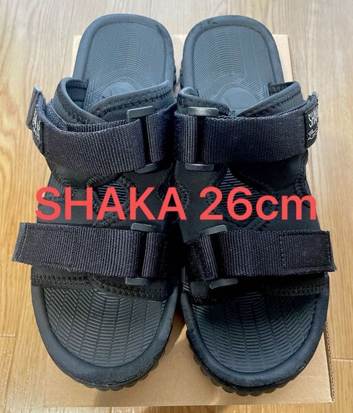 SHAKA CHILL OUT ブラック 26.0 US8 サンダル 箱あり