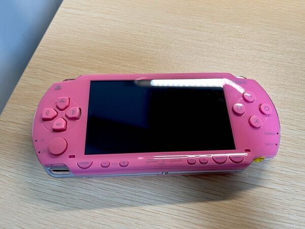 PSP1000 本体 ピンク プレイステーションポータブル バッテリー 充電器あり