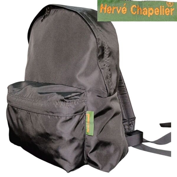 Herve Chapelier エルベシャプリエ 大容量 ナイロン 978 N ML バックパック リュックサック 黒 ブラック