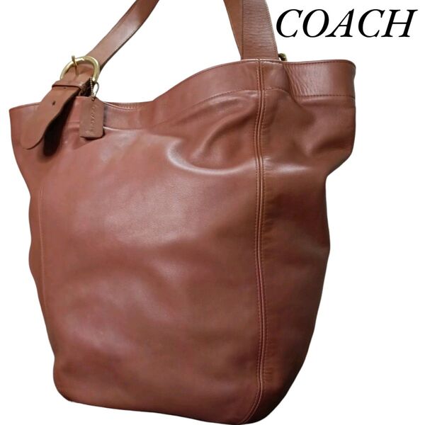 OLD COACH オールド コーチ グラブタンレザー ハンドバッグ ハンドバッグ ショルダーバッグ A4 PC 収納可能 大容量