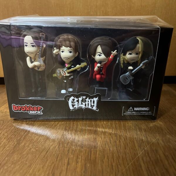 GLAY ローソン HMV フィギュア brokker zero 4体セット TERU TAKURO JIRO HISASHI