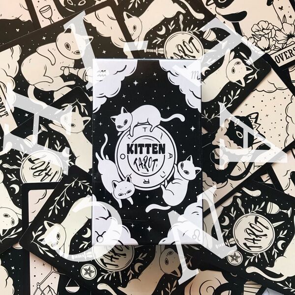 KITTEN TAROT 子猫 タロットカード 占い オラクル