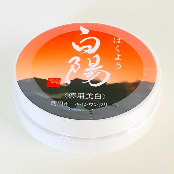 【新品・未開封】新大和漢方 白陽 朝用オールインワンクリーム 40g