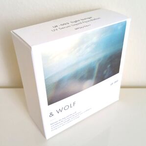 【新品・未開封】Nオーガニック &WOLF UVセラム リキッドファンデーション UF-002 ライトベージュ 12.5g
