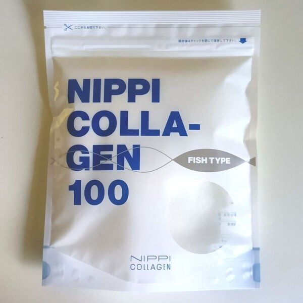 【新品・未開封】NIPPI ニッピコラーゲン100 フィッシュタイプ 100g