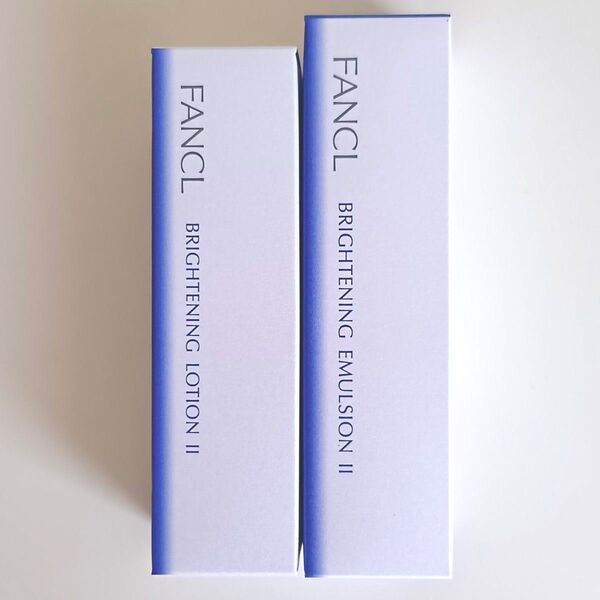 【新品・未開封】FANCL ファンケル ブライトニング 化粧液・乳液 しっとりタイプ 各30ml