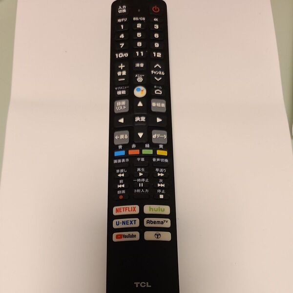 テレビ用リモコン TCL スマートテレビ