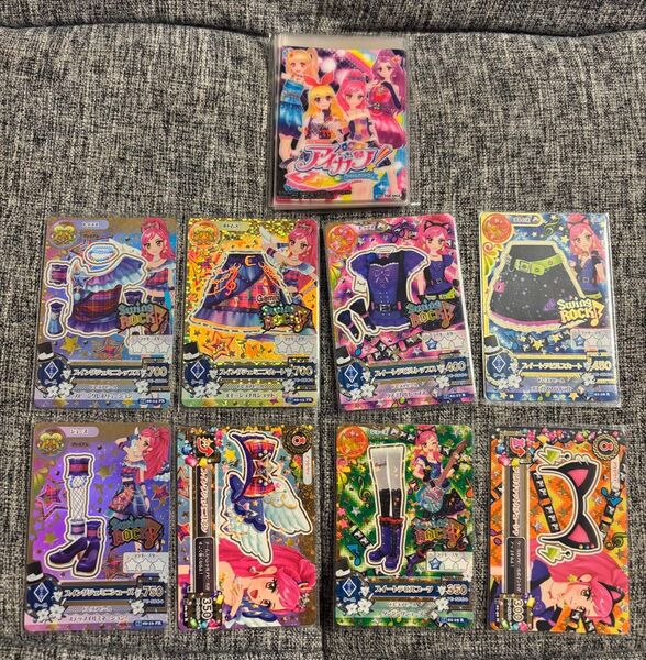 アイカツ カード スイングジェミニコーデ スイートデビルコーデ スリーブ