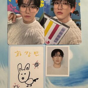 Stray Kids STAY 5期 本国FC トレカ 両面IDフォト メッセージカード チャンビン