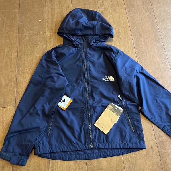 THE NORTH FACE ノースフェイス コンパクトジャケット キッズ 140 ネイビー