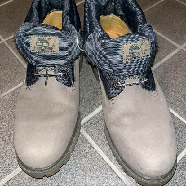 Timberland ロールトップ ブーツ グレー