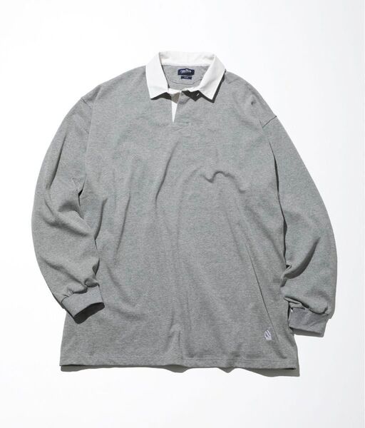 NAUTICA/ノーティカ “TOO HEAVY” Oversized Rugger Shirt L