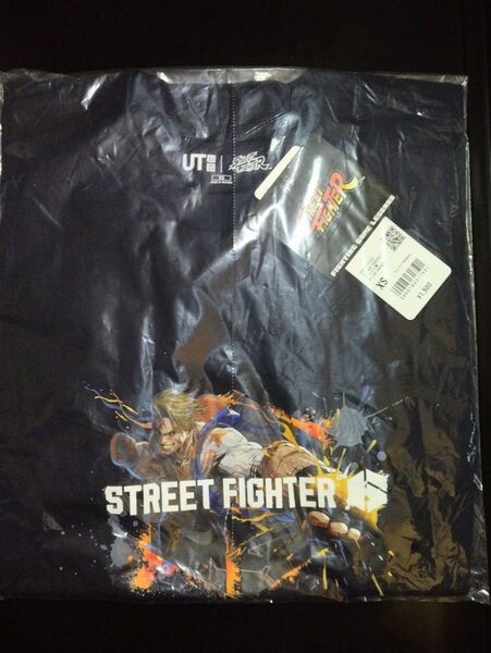 ユニクロ UTストリートファイター STREET FIGHTER 6 Tシャツ ルーク Navy ネービー XS