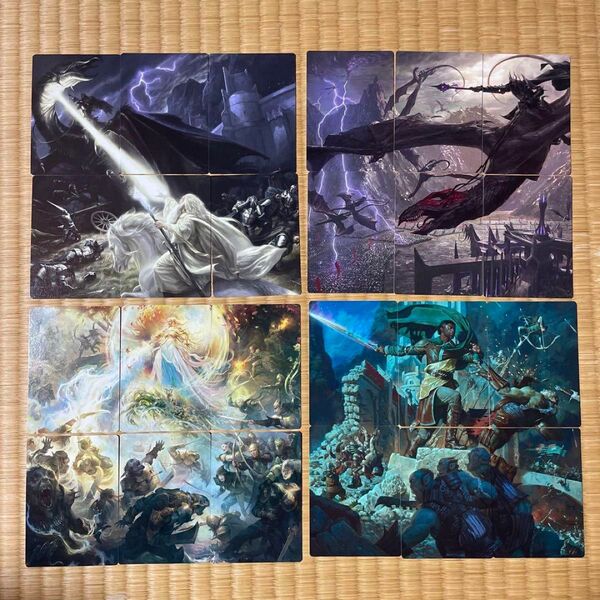 指輪物語:中つ国の伝承 シーンボックス アートカード 全種セット MTG マジックザギャザリング