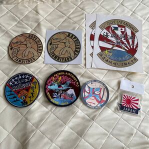 自衛隊ワッペン、ステッカー 各種セット