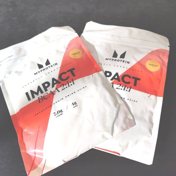 BCAA 250g ×2個セット レモンティー MYPROTEIN 500g