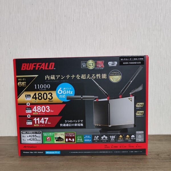 WXR-11000XE12/D Wi-Fiルーター バッファロー WXR-11000XE12 無線LANルーター